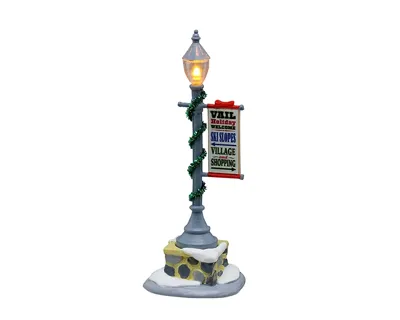 Vail Lamp Post Lemax Vail Village Collection 2025