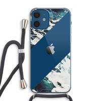 Golven: iPhone 12 Transparant Hoesje met koord
