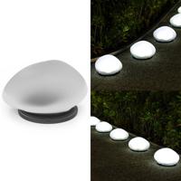 LUXGLOW Solar Kiezel Buitenlamp