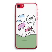 Unicorn: iPhone SE 2020 Transparant Hoesje
