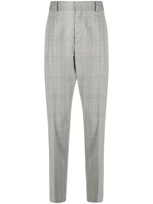 MARANT pantalon de costume en coton à carreaux - Gris