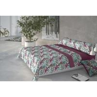 Beddengoedset Pierre Cardin CORALINA LILI Mauve Bed van 135