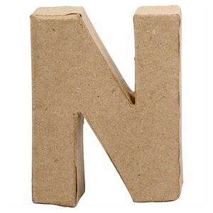 Creativ Company Letter papier-maché - n, 10cm