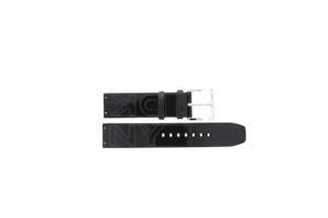 Horlogeband DKNY NY4503 / NY4706 Leder Zwart 20mm