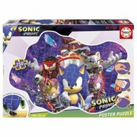 Set van 4 Puzzels Sonic Prime 250 Onderdelen