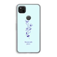 Bloom with grace: Google Pixel 4a Transparant Hoesje Bloom with grace: Google Pixel 4a Transparant Hoesje