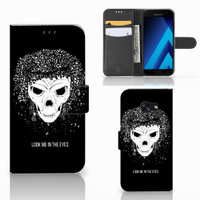 Telefoonhoesje met Naam Samsung Galaxy A5 2017 Skull Hair - thumbnail