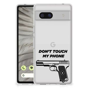 Google Pixel 7A Silicone-hoesje Pistol DTMP