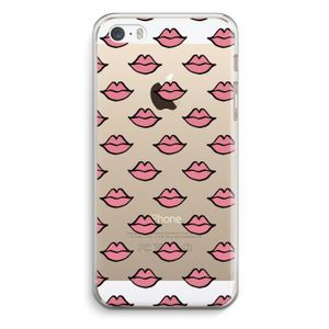 Lipjes: iPhone 5 / 5S / SE Transparant Hoesje