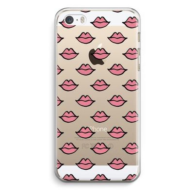 Lipjes: iPhone 5 / 5S / SE Transparant Hoesje