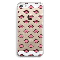 Lipjes: iPhone 5 / 5S / SE Transparant Hoesje