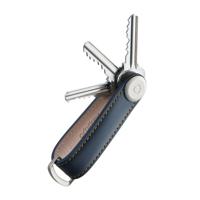 Orbitkey 2.0 Leather Key Holder Navy/Tan Orbitkey 2.0 Leather Key Holder Navy/Tan