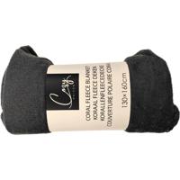 Cozy Maison Fleecedeken 130x160 cm Antraciet