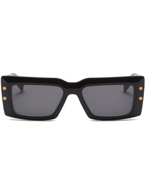 Balmain Eyewear lunettes de soleil Imperial à monture carrée - Noir