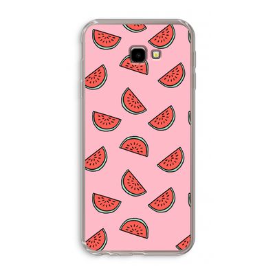 Watermeloen: Samsung Galaxy J4 Plus Transparant Hoesje