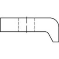 TOOLCRAFT Klemplaten 12 mm Staal (thermisch verzinkt) 137757 1 stuk(s) (Ø x l) 60 mm x 12 mm