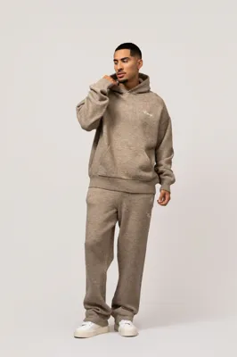 Equalité Fluffy Knit Hoodie Heren Beige - Maat S - Kleur: BeigeWit | Soccerfanshop