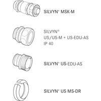 LAPP 61802450 SILVYN® EDU-AS 36/38x45 Metalen beschermslang Zilver 36 mm 25 m