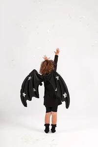 Halloween Folie Ballon Zwart Vleermuis (85cm)