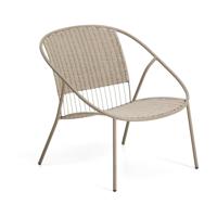 Kave Home Atrani loungestoel Taupe