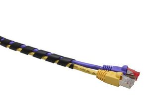 InLine 59946L kabel beschermer Kabelbeheer Zwart