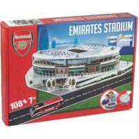 Arsenal Emirates Stadium 3D puzzel, 108 stukjes
