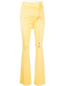 Jacquemus pantalon-jupe Le pantalon Espelho - Jaune