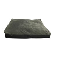 Topmast Blokkussen 100 x 70 x 10 cm Fleece Jaquard grijs - Zachte vulling Topmast Blokkussen 100 x 70 x 10 cm Fleece Jaquard grijs - Zachte vulling