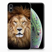 Apple iPhone Xs Max | TPU Hoesje | Leeuw