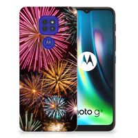 Motorola Moto G9 Play | E7 Plus Silicone Back Cover Vuurwerk - thumbnail