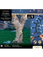 Prolight Ledcluster 5 meter 200 LED zwart/warm wit Lumineo - Lumineo