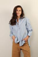 NILI LOTAN blouse Blauw maat XS Katoen 00236-W154