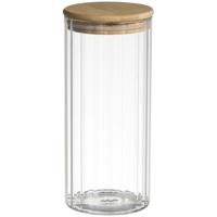 Leen Bakker - Voorraadpot Flora - 20xØ9 Cm - Glas - Transparant