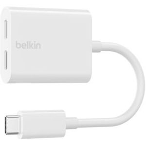 Belkin F7U081BTWH interface hub USB Type-C Wit