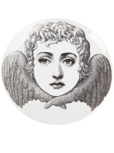 Fornasetti assiette imprimée - Blanc