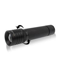 Tank007 TK-737 800lm zoomlens LED-zaklamp CREE XM-L T6 LED 5-modus witte Light(Black)