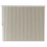 Leen Bakker - Fenstr Lamellen Stof Milaan Verduisterend - Zand (25306) - Polyester - Beige - 200x10x10 Cm