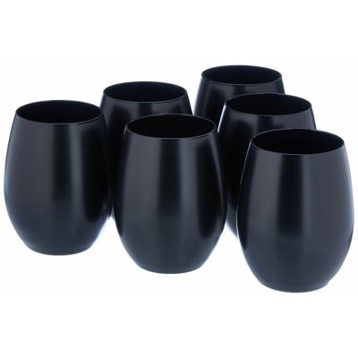 Glazenset Chef&Sommelier PRIMARY BLACK Zwart Glas 360 ml 6 Onderdelen