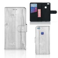 Huawei P10 Lite | Book Style Case | White Wood Huawei P10 Lite | Book Style Case | White Wood