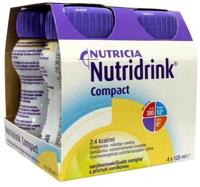 Nutridrink Compact vanille 125ml 4 Stuks