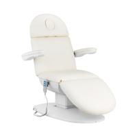 Elektrische cosmetische behandelstoel - 300 W - 196 x 58 x 56 - 76 cm - 150 kg - wit