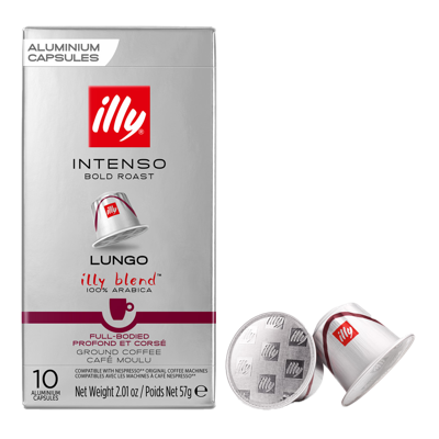 illy Intenso Lungo - 10 koffiecups