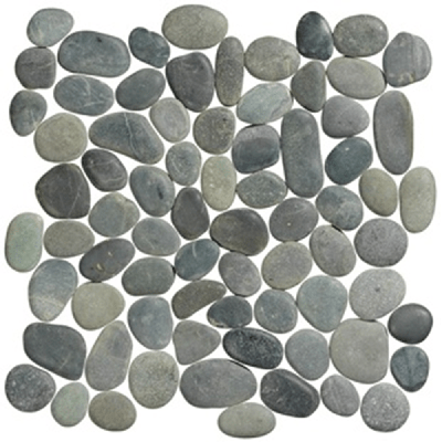Terre d&apos;Azur Stone Pebbles Ocean Bleu 30x30 cm