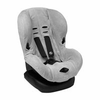 Meyco autostoelhoes 1+ velvet light grey Maat