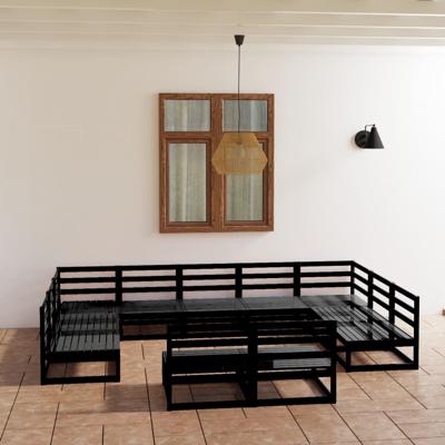 11-delige Loungeset massief grenenhout