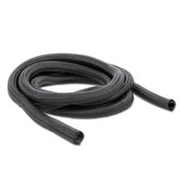 Delock 18852 18852 Gevlochten slang Zwart Polyester 2 m 10 mm (max) 1 stuk(s)