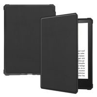 Lunso - sleepcover hoes - Kindle Paperwhite 2021 (6.8 inch) - Zwart