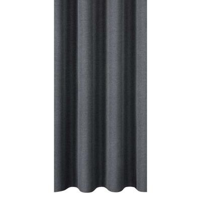 Leen Bakker - Gordijnstof Ribe - Antraciet - Polyester - Grijs - B150 Cm