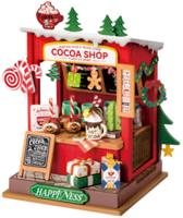 Robotime Christmas Cocoa Shop Kerst Kerstmis Modelbouw