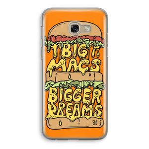 Big Macs Bigger Dreams: Samsung Galaxy A5 (2017) Transparant Hoesje